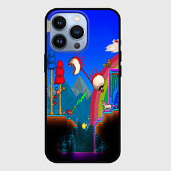 Чехол для iPhone 13 Pro TERRARIA GAME, цвет: 3D-черный