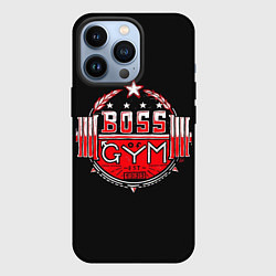 Чехол для iPhone 13 Pro Boss of GYM акварель, цвет: 3D-черный