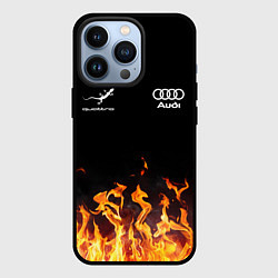 Чехол для iPhone 13 Pro Audi Ауди, цвет: 3D-черный