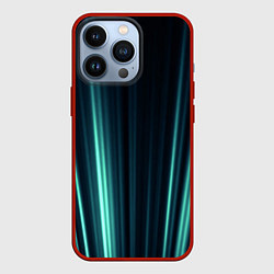 Чехол для iPhone 13 Pro Текстура, цвет: 3D-красный