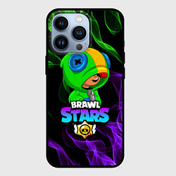 Чехол iPhone 13 Pro BRAWL STARS LEON