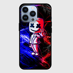 Чехол для iPhone 13 Pro FORTNITE MARSHMELLO, цвет: 3D-черный