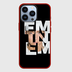 Чехол для iPhone 13 Pro Eminem, цвет: 3D-красный