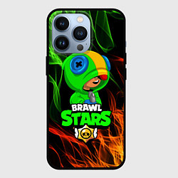 Чехол iPhone 13 Pro BRAWL STARS LEON