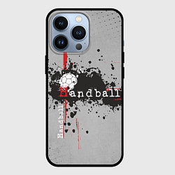 Чехол для iPhone 13 Pro Handball, цвет: 3D-черный