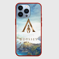 Чехол для iPhone 13 Pro Oddysey, цвет: 3D-красный
