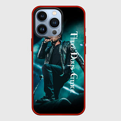 Чехол для iPhone 13 Pro Three Days Grace, цвет: 3D-красный