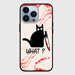 Чехол iPhone 13 Pro What cat