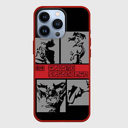 Чехол для iPhone 13 Pro Cowboy Bebop anime, цвет: 3D-красный