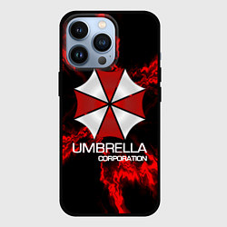 Чехол для iPhone 13 Pro UMBRELLA CORP, цвет: 3D-черный