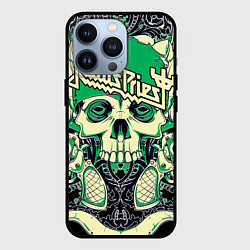 Чехол для iPhone 13 Pro Judas Priest, цвет: 3D-черный