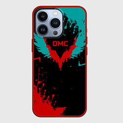 Чехол для iPhone 13 Pro DMC, цвет: 3D-красный