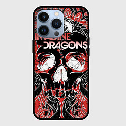 Чехол для iPhone 13 Pro Imagine Dragons, цвет: 3D-черный