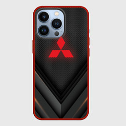 Чехол для iPhone 13 Pro MITSUBISHI, цвет: 3D-красный