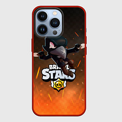 Чехол iPhone 13 Pro Brawl Stars Crow Ворон