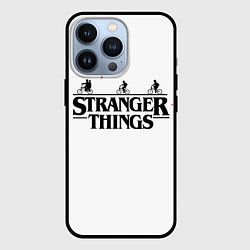 Чехол для iPhone 13 Pro STRANGER THINGS, цвет: 3D-черный