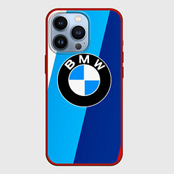 Чехол для iPhone 13 Pro BMW, цвет: 3D-красный