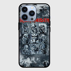 Чехол для iPhone 13 Pro Iron Maiden, цвет: 3D-черный