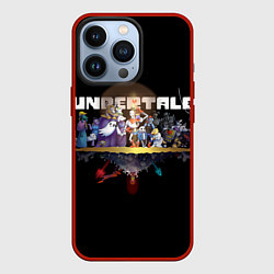 Чехол для iPhone 13 Pro Undertale, цвет: 3D-красный