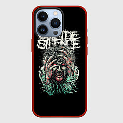 Чехол для iPhone 13 Pro Suicide silence, цвет: 3D-красный