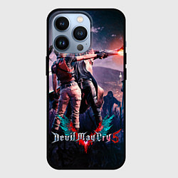 Чехол для iPhone 13 Pro DMC art, цвет: 3D-черный