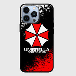 Чехол для iPhone 13 Pro RESIDENT EVIL UMBRELLA, цвет: 3D-черный