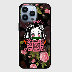 Чехол для iPhone 13 Pro KIMETSU NO YAIBA, цвет: 3D-черный