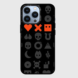 Чехол iPhone 13 Pro LOVE DEATH ROBOTS LDR