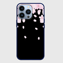 Чехол для iPhone 13 Pro САКУРА, цвет: 3D-тёмно-синий