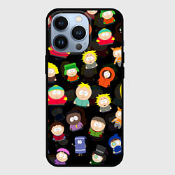 Чехол для iPhone 13 Pro ЮЖНЫЙ ПАРК, цвет: 3D-черный