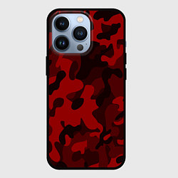 Чехол для iPhone 13 Pro RED MILITARY, цвет: 3D-черный