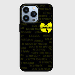 Чехол для iPhone 13 Pro WU-TANG CLAN, цвет: 3D-черный