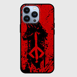 Чехол для iPhone 13 Pro BLOODBORNE, цвет: 3D-черный