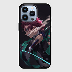 Чехол для iPhone 13 Pro KIMETSU NO YAIBA, цвет: 3D-черный