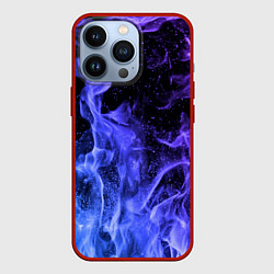 Чехол для iPhone 13 Pro ОГОНЬ, цвет: 3D-красный