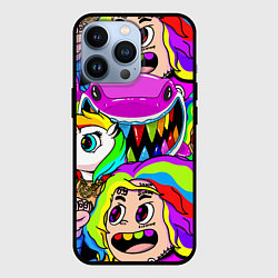 Чехол для iPhone 13 Pro 6IX9INE, цвет: 3D-черный