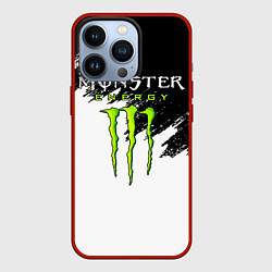 Чехол для iPhone 13 Pro MONSTER ENERGY, цвет: 3D-красный