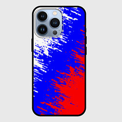 Чехол для iPhone 13 Pro Россия, цвет: 3D-черный