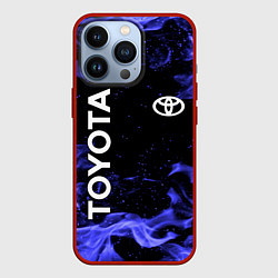 Чехол для iPhone 13 Pro TOYOTA, цвет: 3D-красный