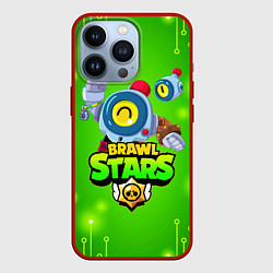 Чехол для iPhone 13 Pro BRAWL STARS NANI, цвет: 3D-красный