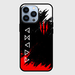 Чехол для iPhone 13 Pro The Witcher, цвет: 3D-черный