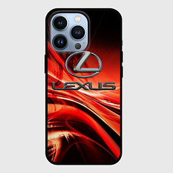 Чехол для iPhone 13 Pro LEXUS, цвет: 3D-черный