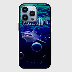 Чехол для iPhone 13 Pro Loot Shark Fortnite, цвет: 3D-черный