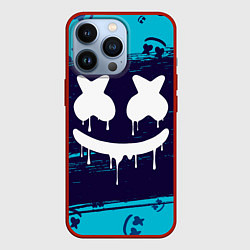 Чехол для iPhone 13 Pro MARSHMELLO МАРШМЕЛЛОУ, цвет: 3D-красный