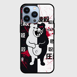 Чехол для iPhone 13 Pro Monokuma, цвет: 3D-черный