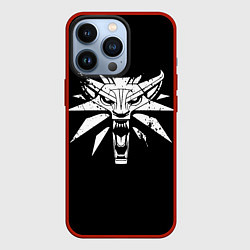 Чехол для iPhone 13 Pro ВЕДЬМАК THE WITCHER ГЕРАЛЬ, цвет: 3D-красный