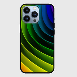 Чехол для iPhone 13 Pro Color 2058, цвет: 3D-черный