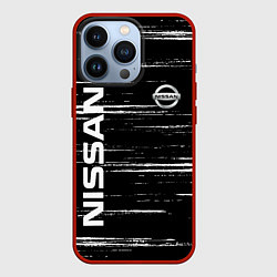 Чехол для iPhone 13 Pro NISSAN, цвет: 3D-красный