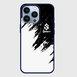 Чехол для iPhone 13 Pro Sabaton, цвет: 3D-тёмно-синий