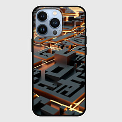 Чехол iPhone 13 Pro 3D абстрактная схема